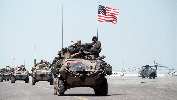 US troops in Kuwait