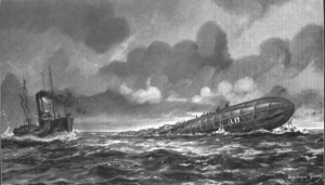 17/02/1915: Khí cầu Zeppelin L-4 rơi xuống Biển Bắc